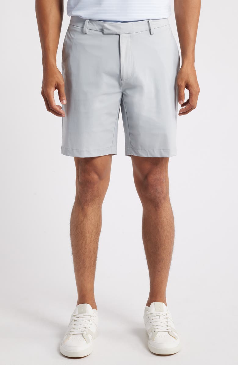 Peter Millar Bingham Tailored Fit Performance Knit Shorts, Main, color, 