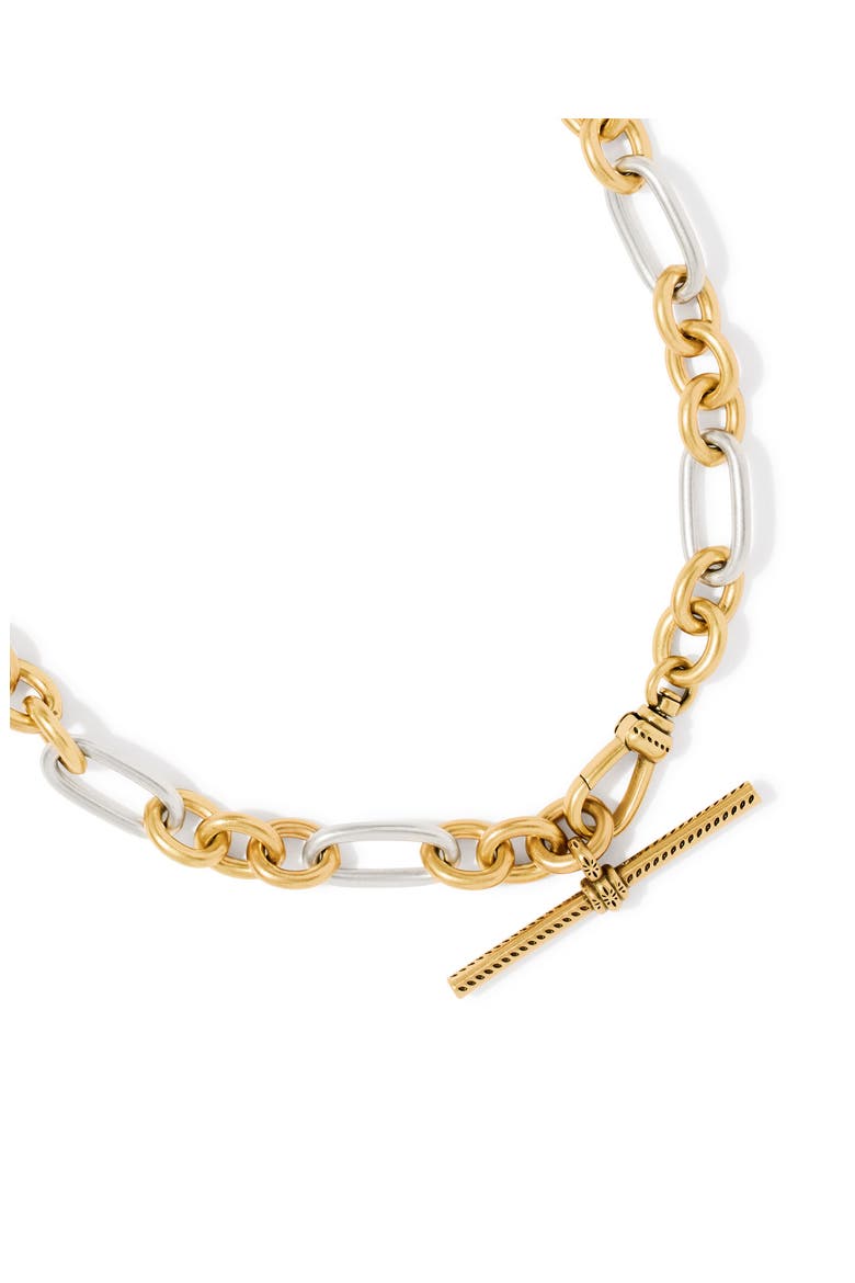 Embry Mixed Metal Chain Necklace, Alternate, color, VINTAGE MIXED METAL