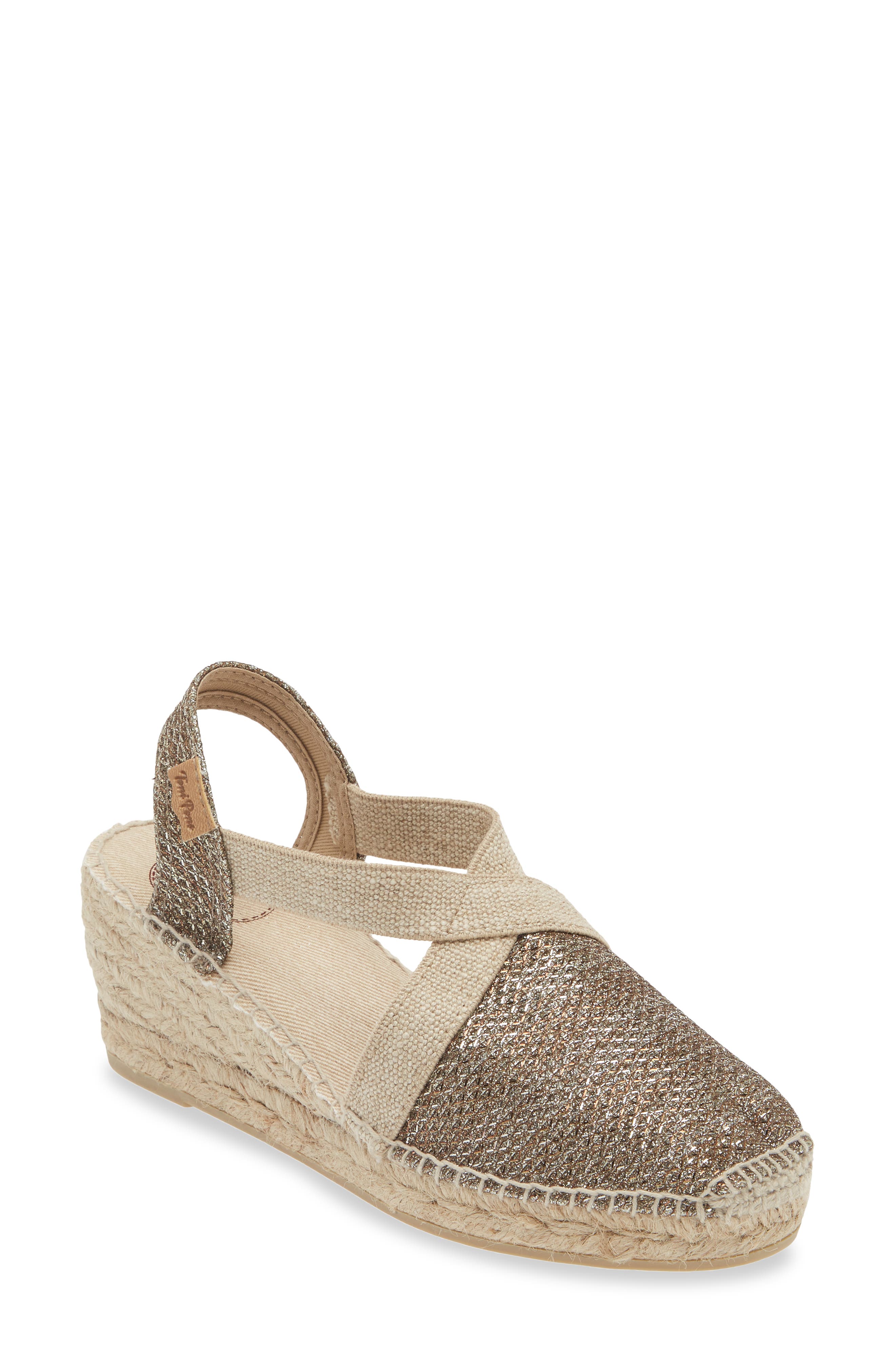 Toni Pons 'Triton' Espadrille Wedge, Main, color, Olive