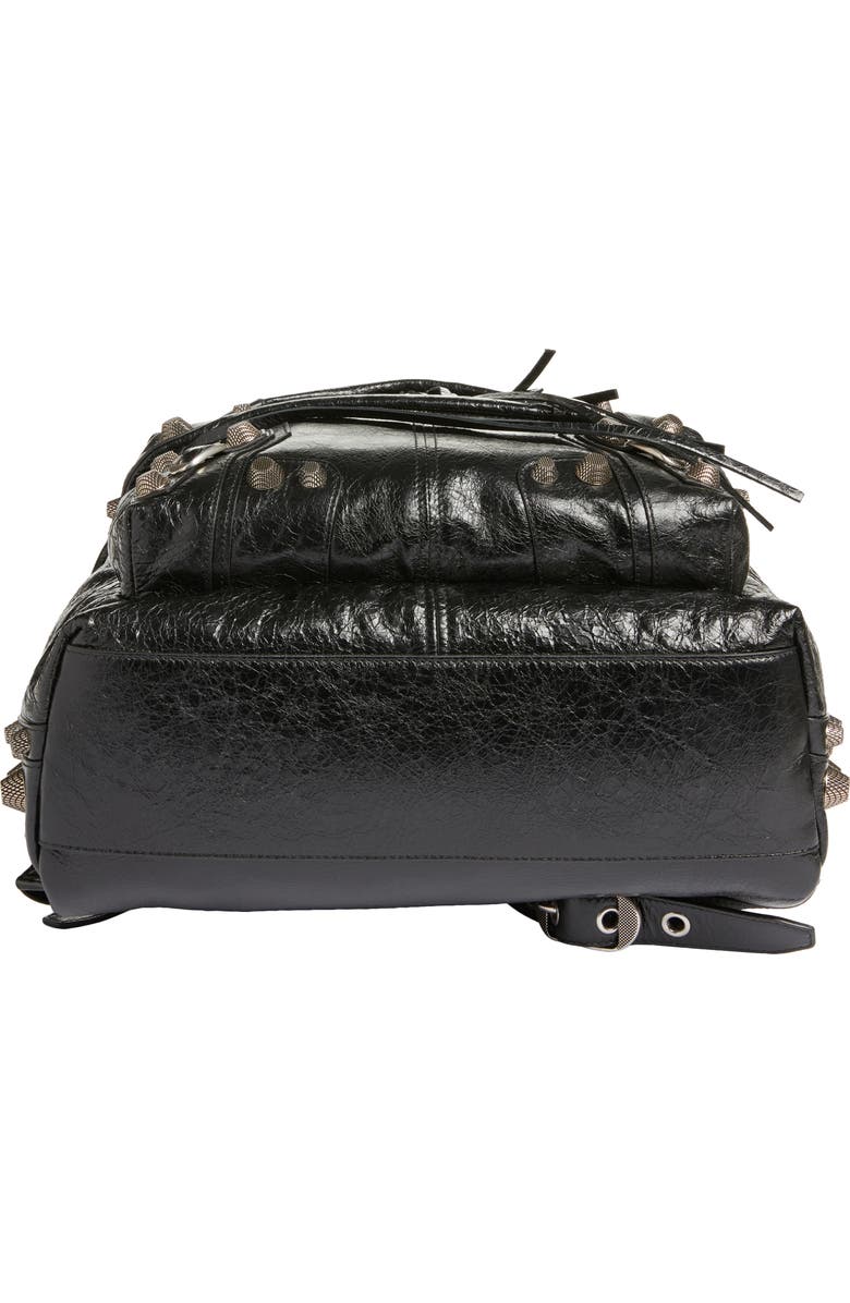 Balenciaga Medium Le Cagole Leather Backpack, Alternate, color,
