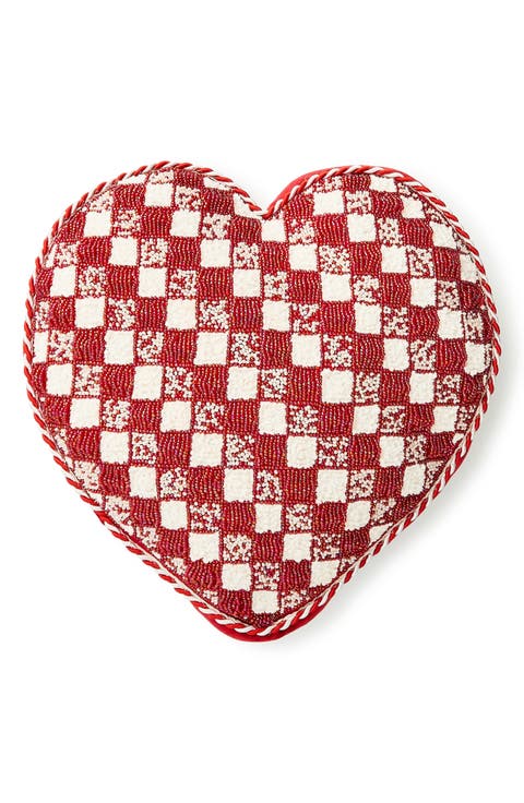 Red & White Heart Placemat