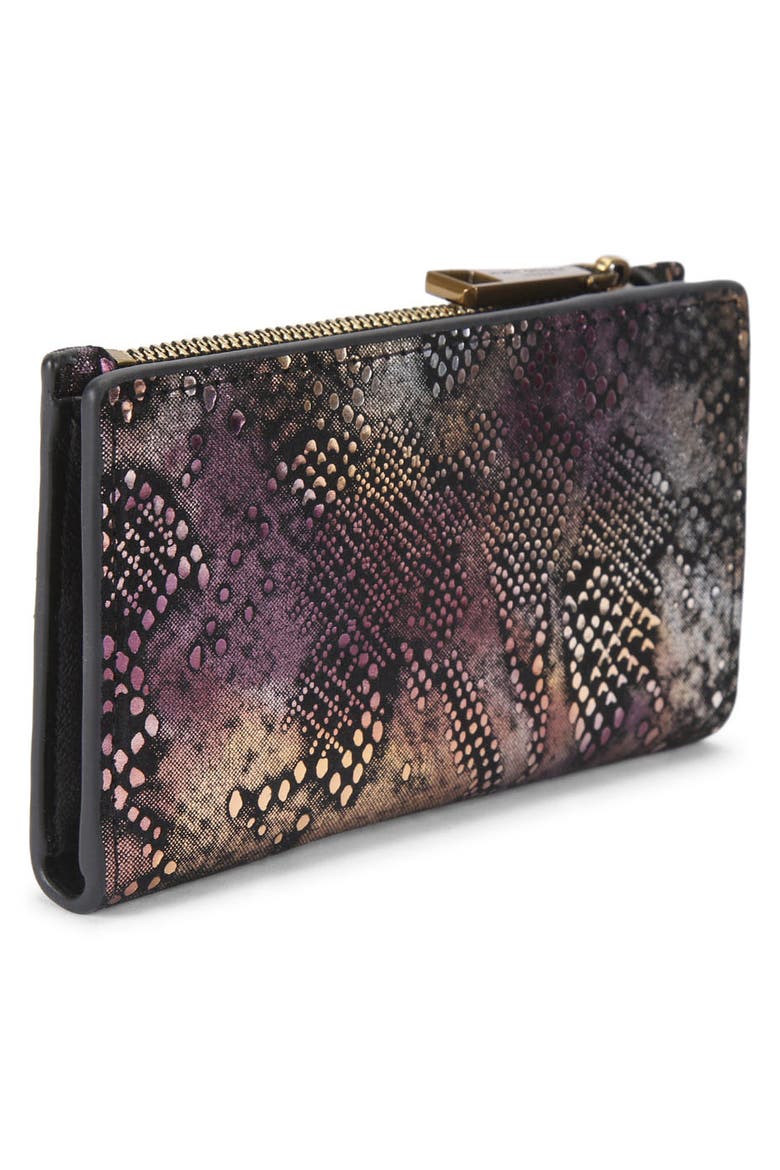Shoreditch Leather Bifold Wallet, Alternate, color, METAL COMB