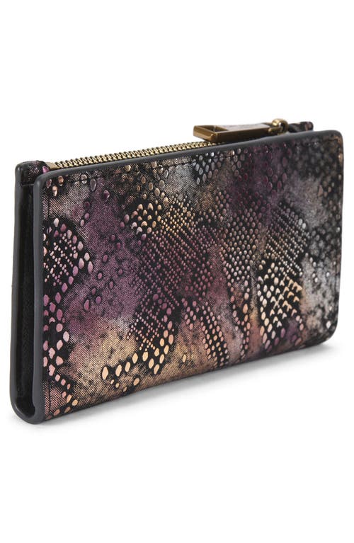 Kurt Geiger London Shoreditch Leather Bifold Wallet In Purple