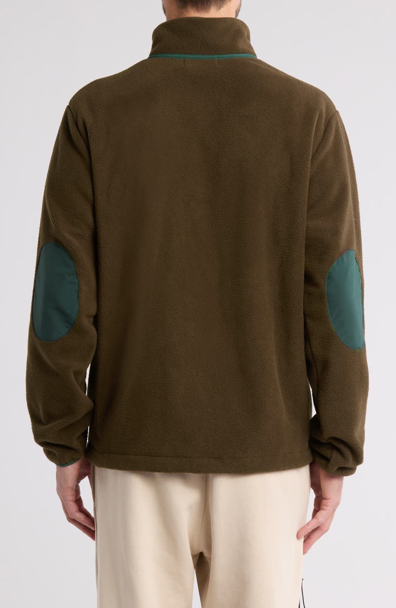 Museum of Peace & Quiet Wordmark Half Snap Fleece Pullover, Alternate, color, 