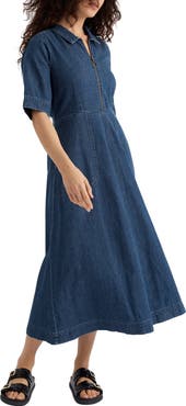 Seasalt Cornwall Gwenter Cotton & Linen Dress