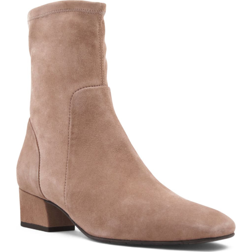 Aquatalia Stassi Water Repellent Bootie In Brown