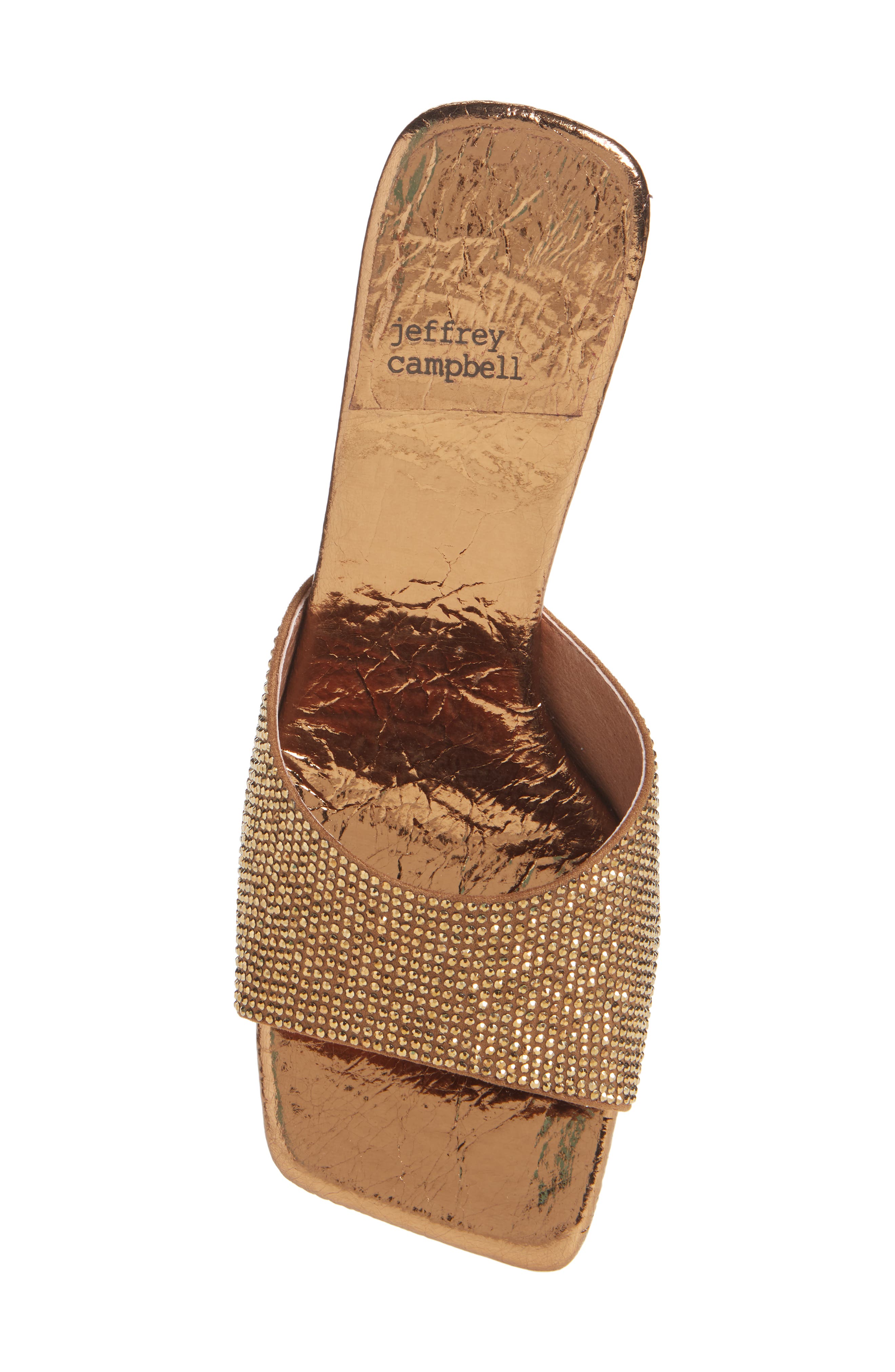 Mr Big Slide Sandal, Alternate, color, BRONZE COMBO