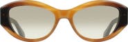 FERRAGAMO 55mm Oval Sunglasses