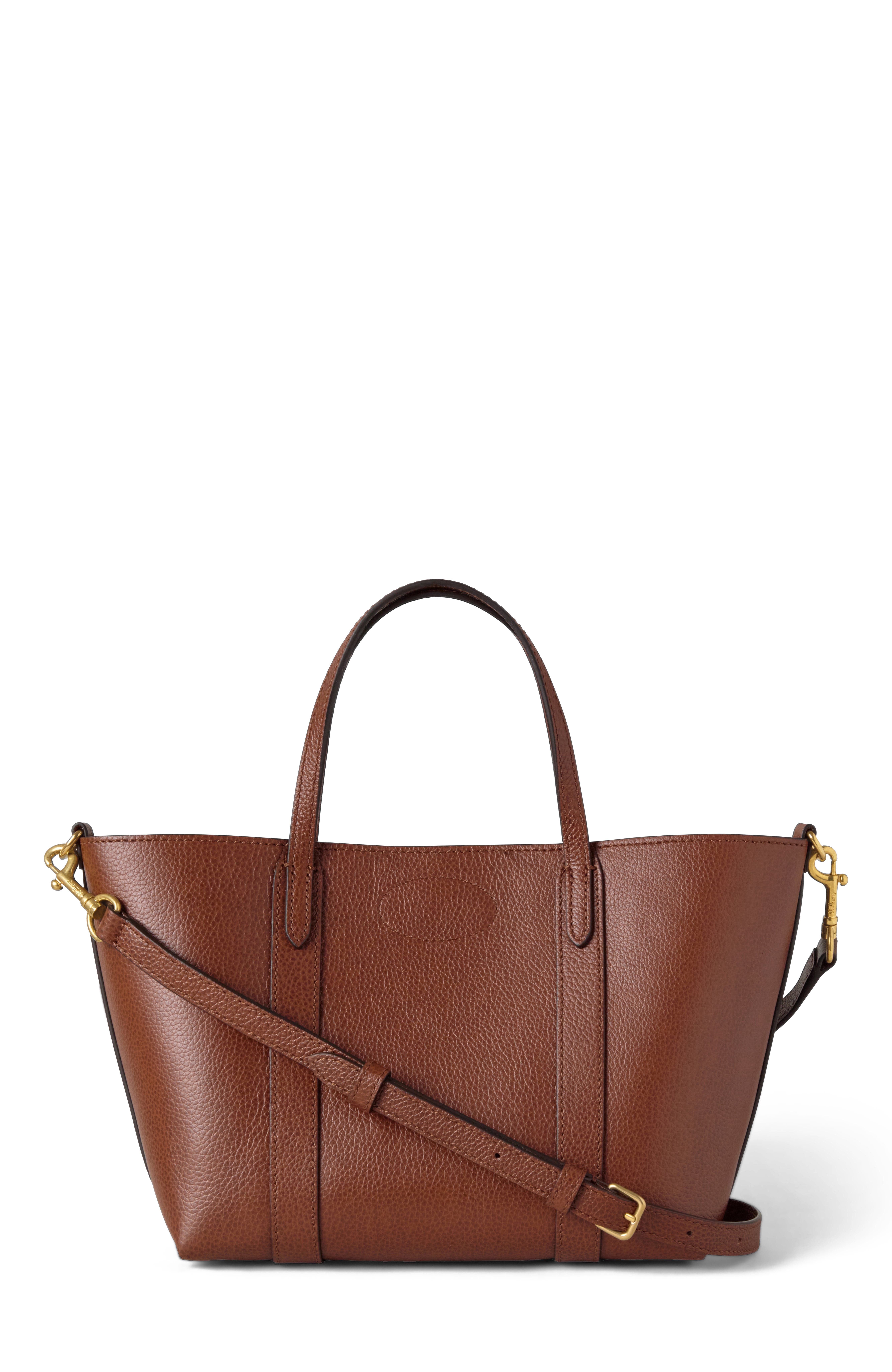 Mulberry Mini Bayswater Tote, Alternate, color, Oak