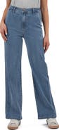 KUT from the Kloth High Waist Wide Leg Jeans