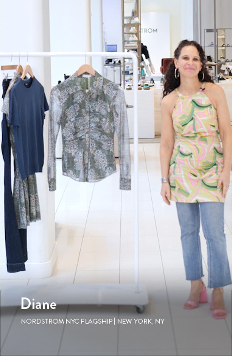 Hamilton Plaid Jacquard Button-Up Shirt, sales video thumbnail