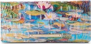 Brahmin Ady Croc Embossed Leather Wallet