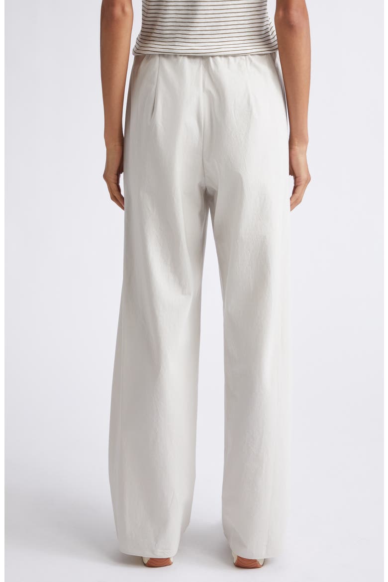 Colette High Waist Cotton Twill Bias Pants, Alternate, color, OYSTER