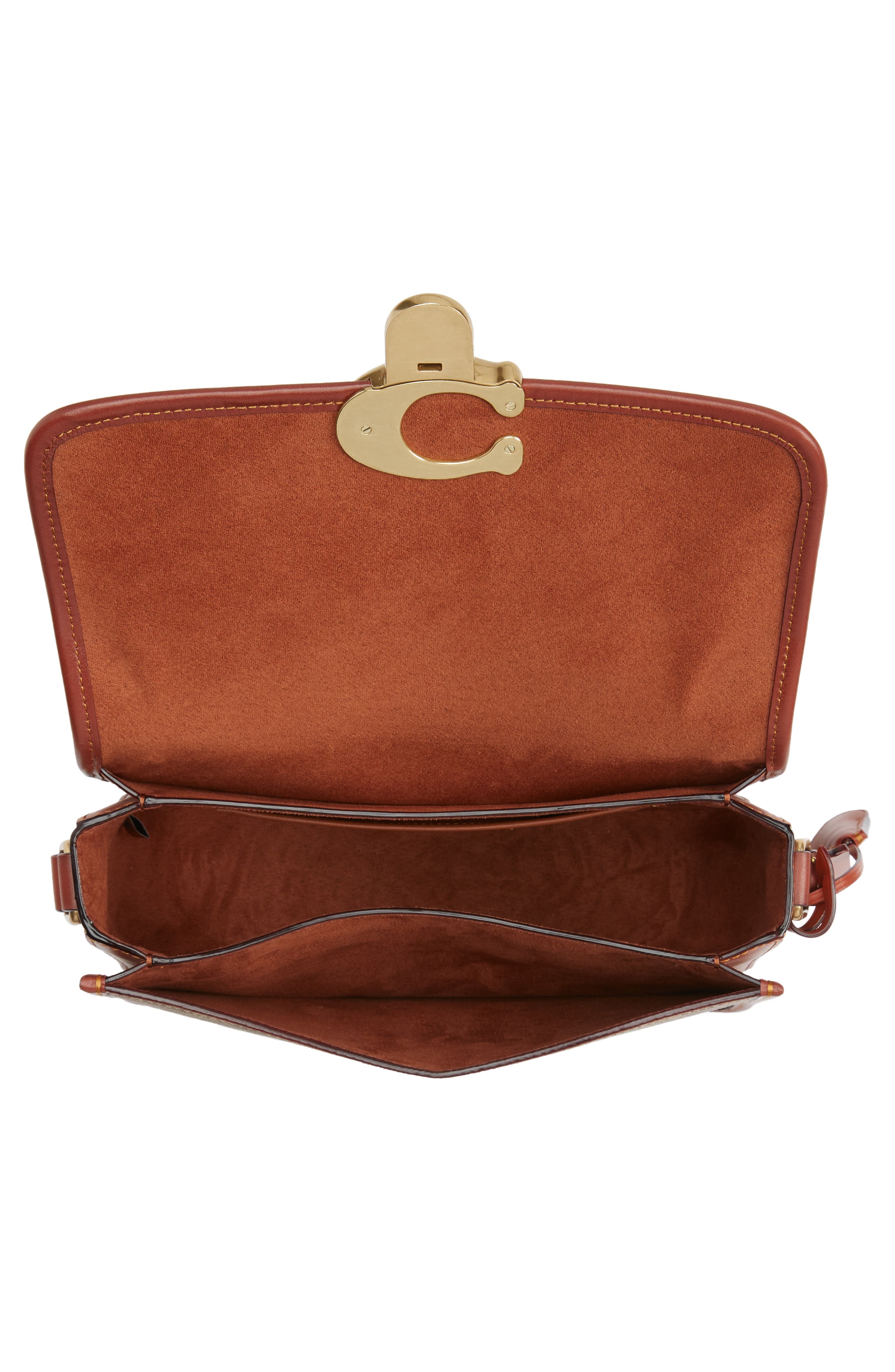 COACH Studio Signature Canvas Shoulder Bag, Alternate, color, 