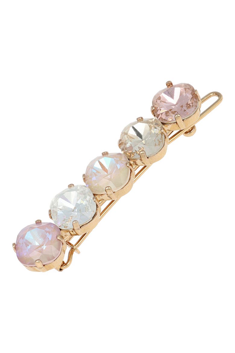 Pomelo Tige Boule Barrette, Main, color, GOLD MULTI