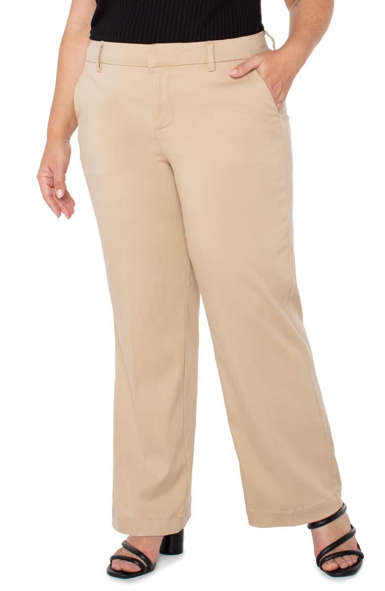 Liverpool Los Angeles Kelsey Wide Leg Knit Pants, Alternate, color, 