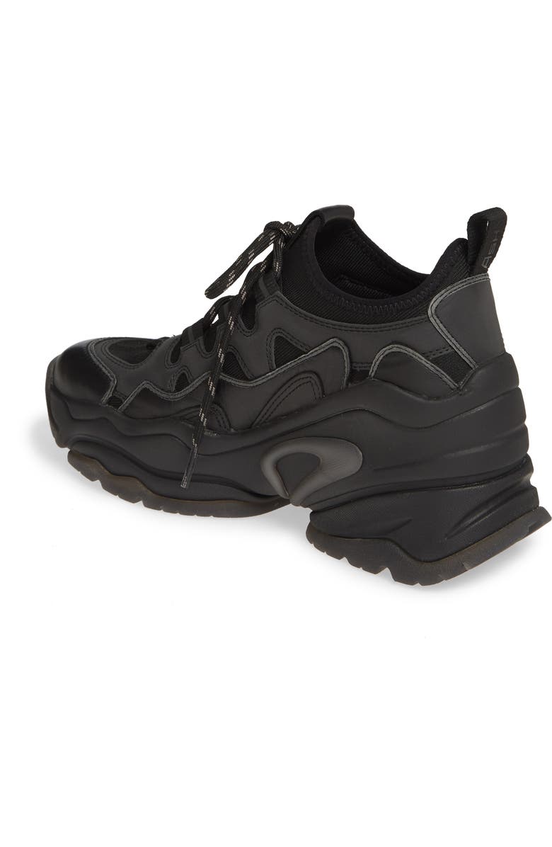 Ash Bird Wedge Sneaker, Alternate, color,