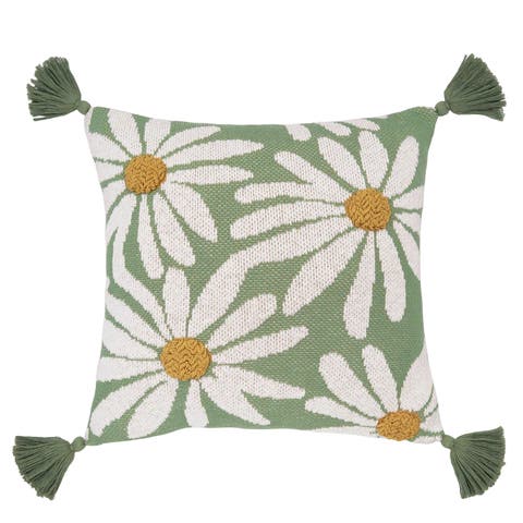 Daisy Throw Pillow
