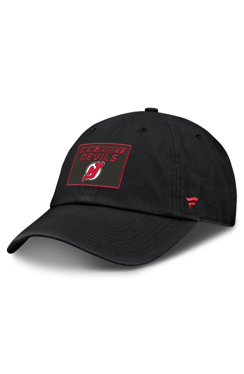 FANATICS Men's Fanatics Black New Jersey Devils Authentic Pro Prime Adjustable Hat, Main, color, Black