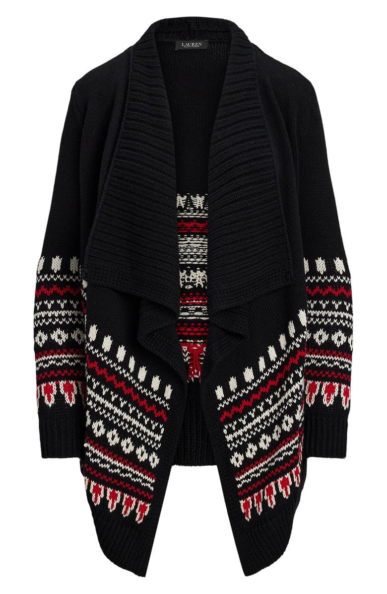 Lauren Ralph Lauren Roving Cotton Cardigan, Alternate, color,