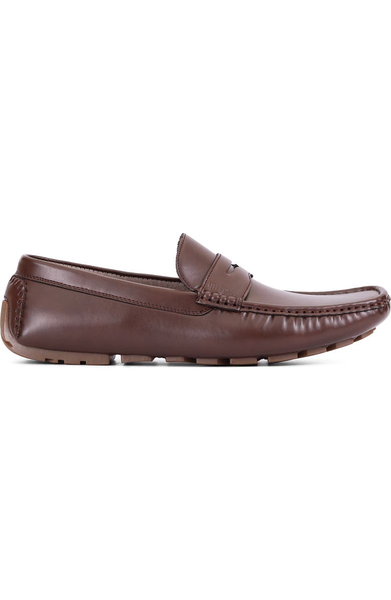Tommy Hilfiger Amile Penny Driver Loafer, Alternate, color, Dark Brown