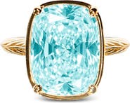 Sterling Forever Elongated Cushion Statement Ring