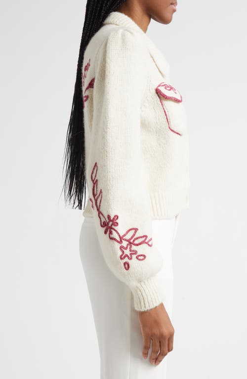 Cinq À Sept Cinq A Sept Zharia Cardigan In White