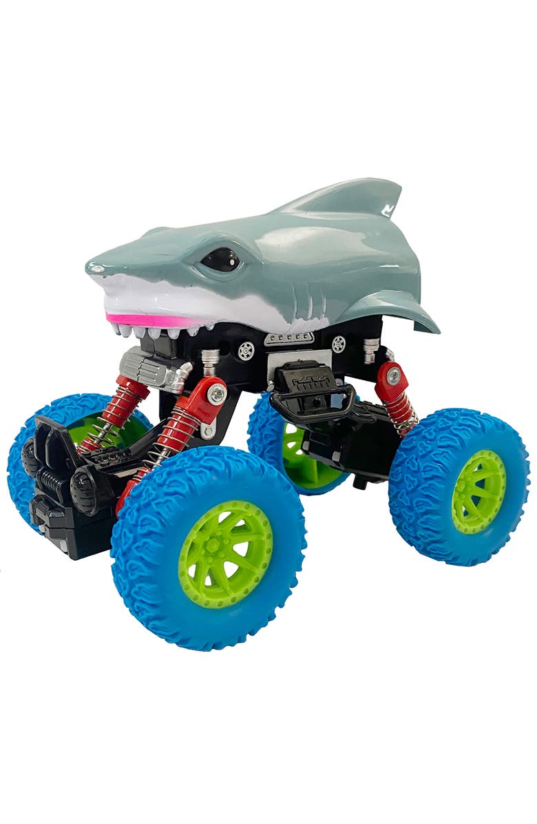 THIN AIR BRANDS Big Wheels Shark Truck, Alternate, color, Multicolored