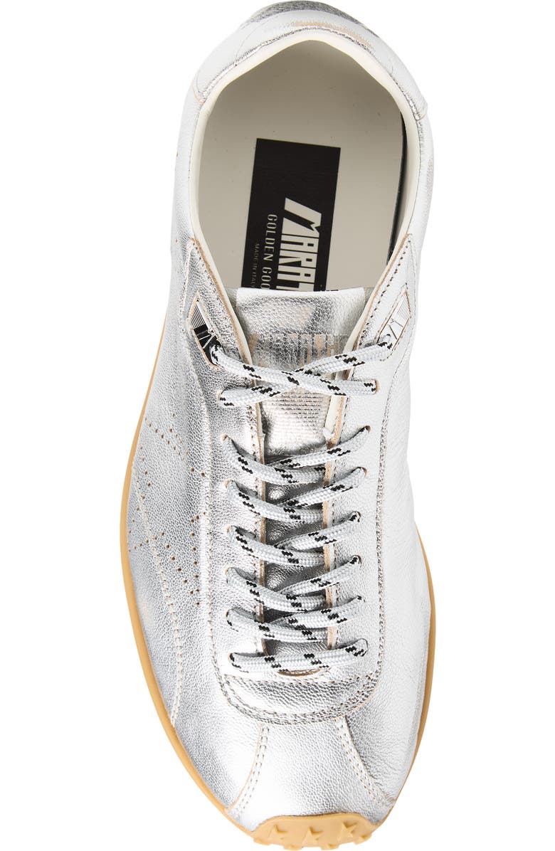 Golden Goose Marathon Speed Sneaker, Alternate, color, Silver