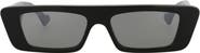 Gucci 54mm Rectangular Sunglasses