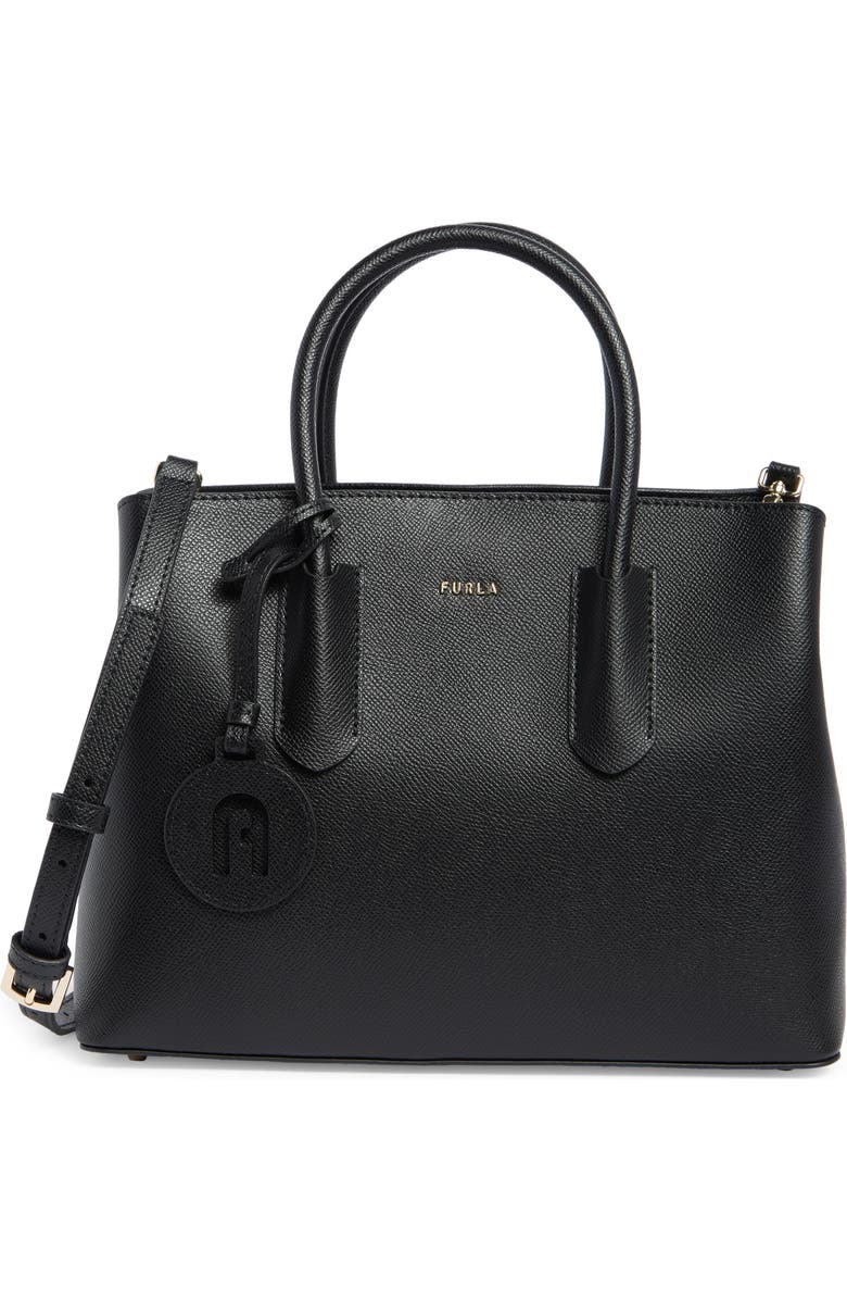 Furla Tessa Tote Bag, Main, color, Nero