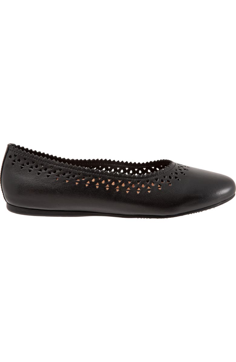SoftWalk<sup>®</sup> Selma Cutout Ballet Flat, Alternate, color,