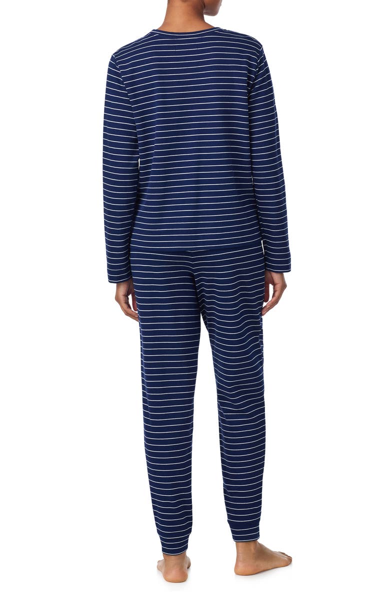 Lauren Ralph Lauren Print Cotton Pajamas, Alternate, color,