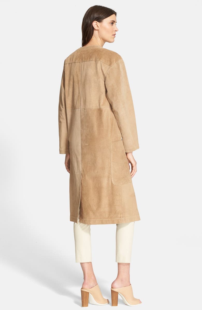 Theory 'Ankan' Suede Three Quarter Jacket, Alternate, color,