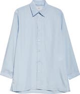 SETCHU Origami Side Slit Button-Up Shirt