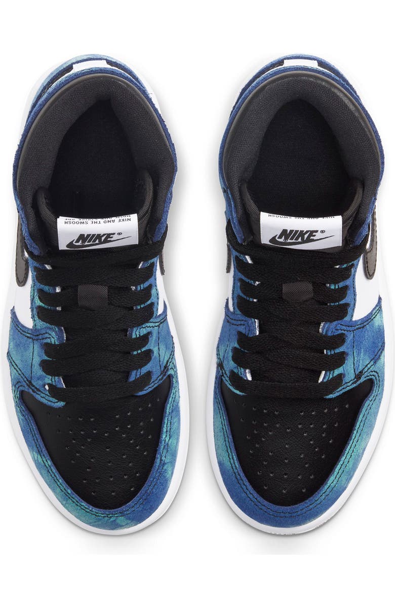 Jordan 1 Tie Dye High OG Sneaker, Alternate, color,