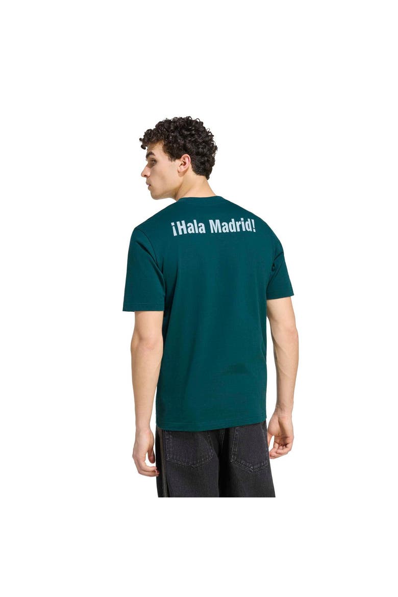 Men's adidas Green Real Madrid Graphic T-Shirt, Alternate, color, Green