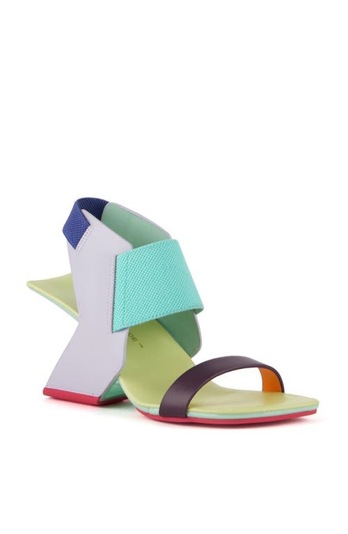 United Nude Loop Reiki Hi Sandals In Multi