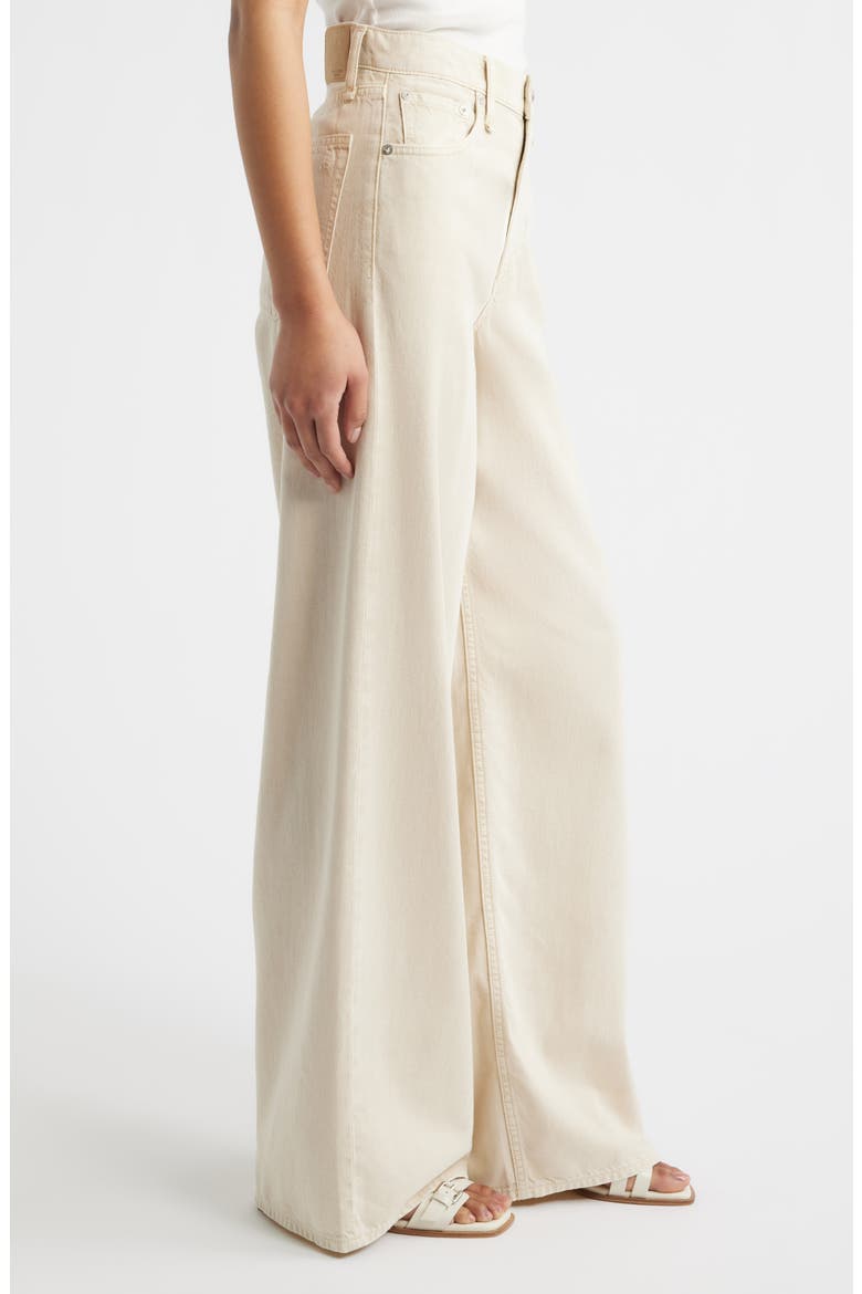 Sofie High Waist Wide Leg Jeans, Alternate, color, SANDSTONE
