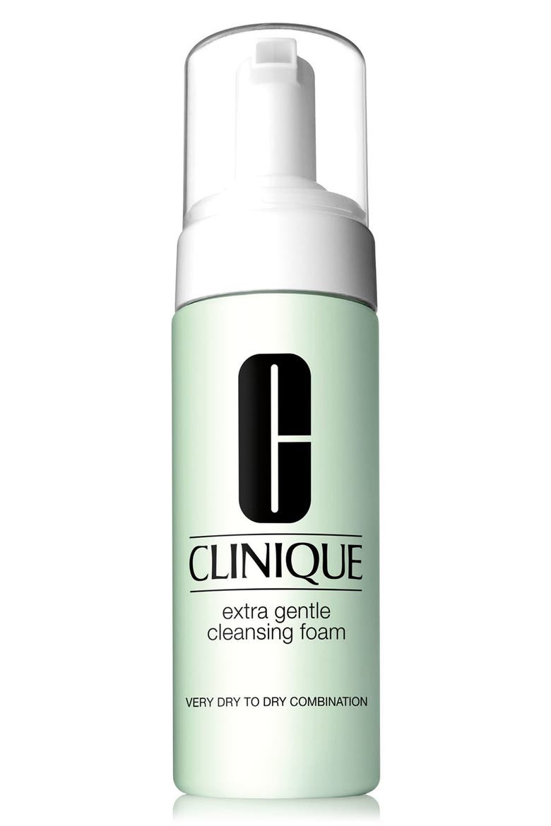 Extra Gentle Cleansing Foam for Dry + Sensitive Skin, Main, color, NO COLOR