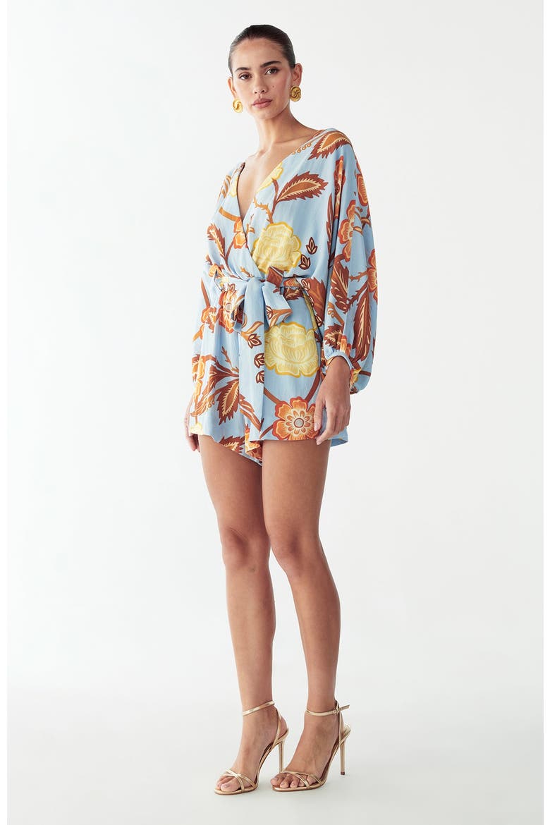 Maya Romper, Alternate, color, Coastal Floral