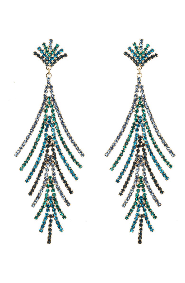EYE CANDY LOS ANGELES Cindy Statement Earrings, Main, color, 
