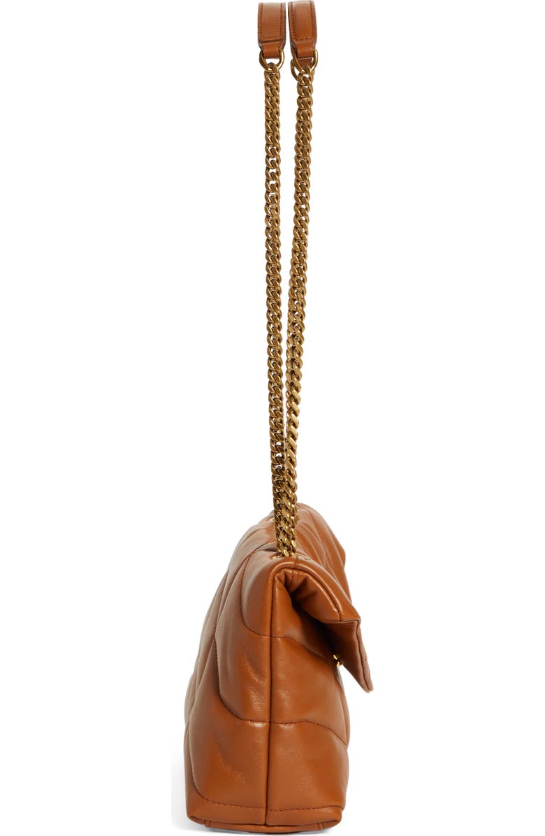 Saint Laurent Toy Loulou Puffer Quilted Leather Shoulder Bag, Alternate, color,