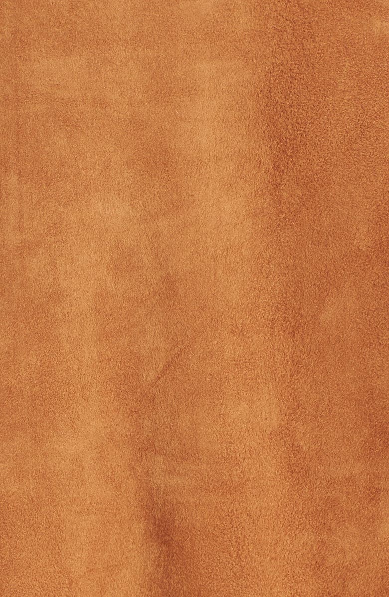 Chelsea28 Asymmetrical Suede Skirt, Alternate, color,