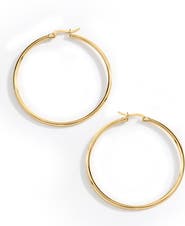 Mint & Lily Lynette Large Hoop Earrings