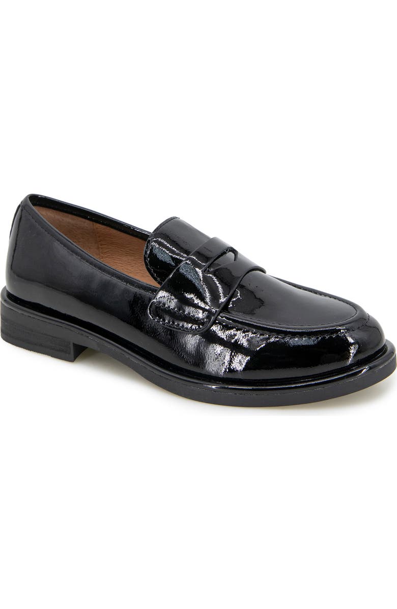 Gentle Souls Cybil Loafer, Main, color, Black Patent Leather