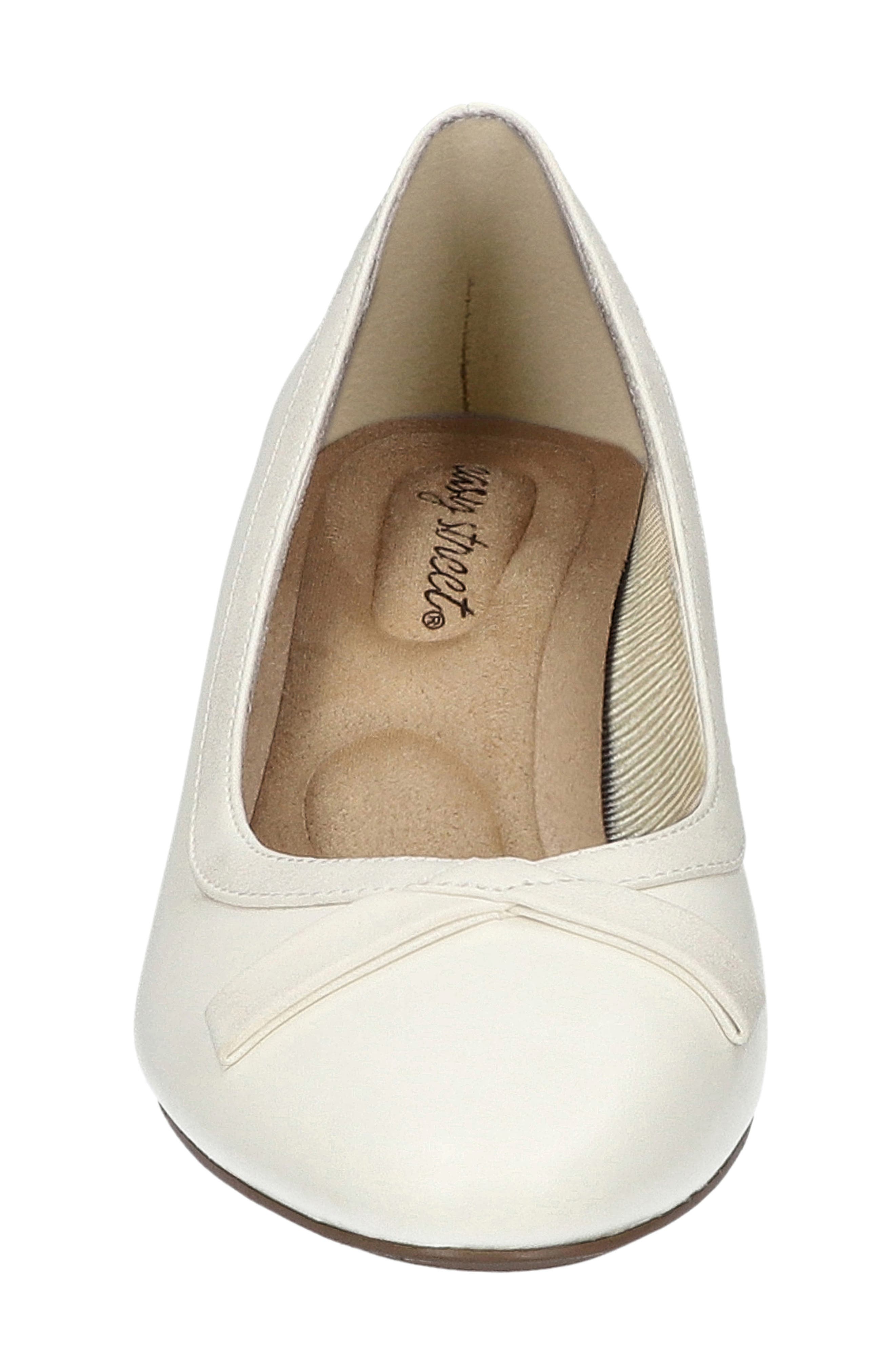 EASY STREET <p>Kata Pump (Women)</p>, Alternate, color, White-Pearlized