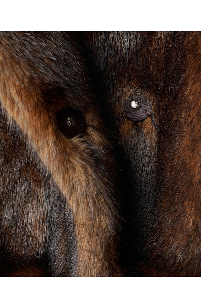 MANGO Faux Fur Coat, Alternate, color, 