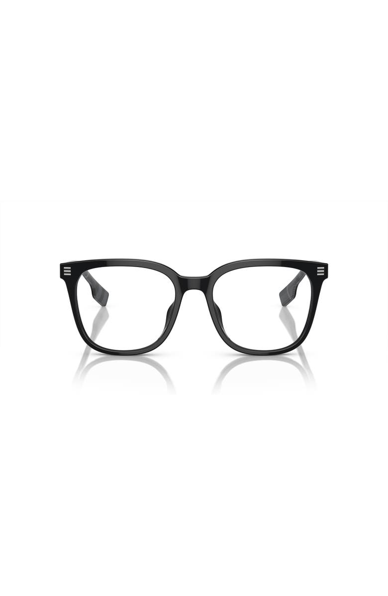 Burberry 53mm Square optical glasses, Alternate, color, Black