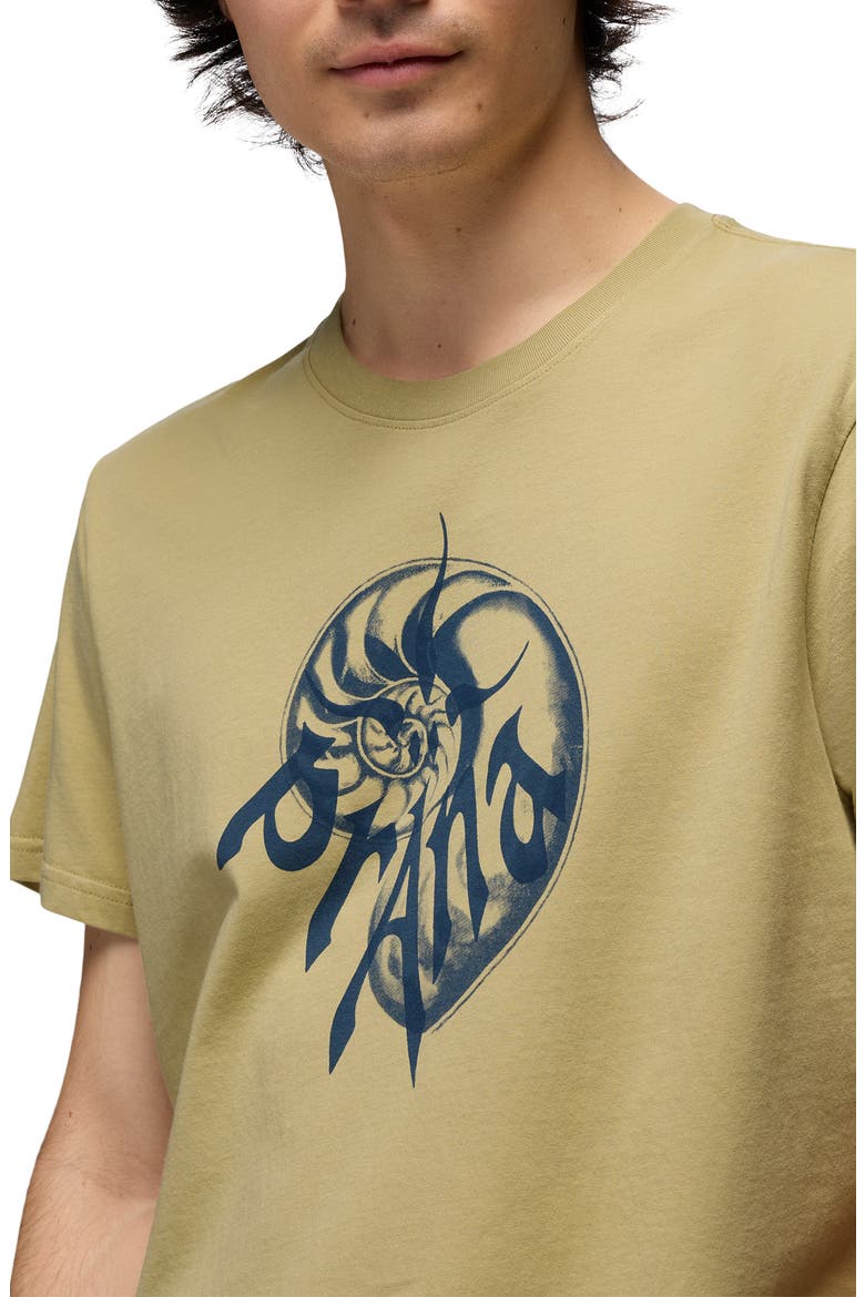 Heritage Nautilus Organic Cotton Graphic T-Shirt, Alternate, color, JACKFRUIT